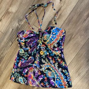 Ralph Lauren Bandeau Tankini Top